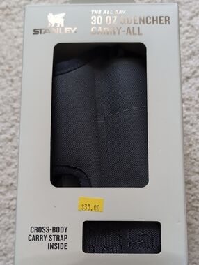 Stanley Black 30 oz Quencher Carry-All Cross-Body Strap